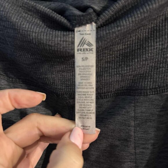 RBX Active sweatpant/jogger SIZE SMALL, charcoal Grey, fitted ankle NWOT - Picture 2 of 9